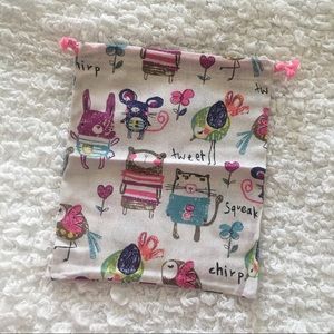 💕12.5 x 10.5 inches💕 Cute Animals Drawstring Bag
